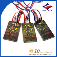 Volleyball Medaille Antike Gold Silber Kupfer Sport Medaille mit Multifunktionsleiste